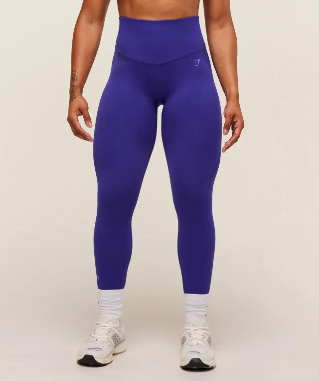  Activate Seamless Leggings - Cobalt Purple