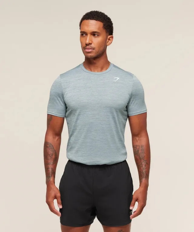  Arrival T-Shirt - Smoke Blue/Denim Grey