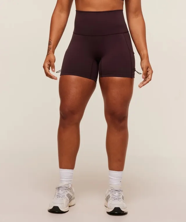  Legacy Logo Tight Shorts - Cherry Purple