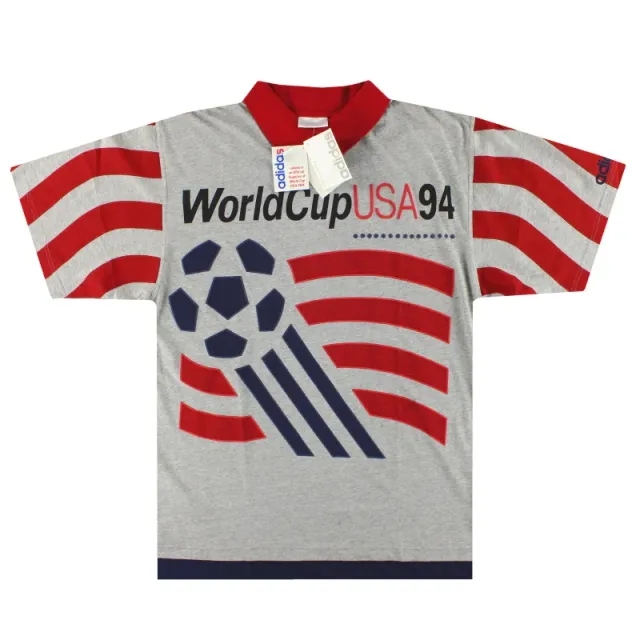 1994 adidas FIFA World Cup 'USA 94' Polo Shirt *BNIB* - USA / BNIB 