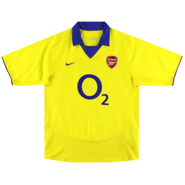 2003-04 Arsenal Nike Away Shirt XL - Arsenal / Excellent 