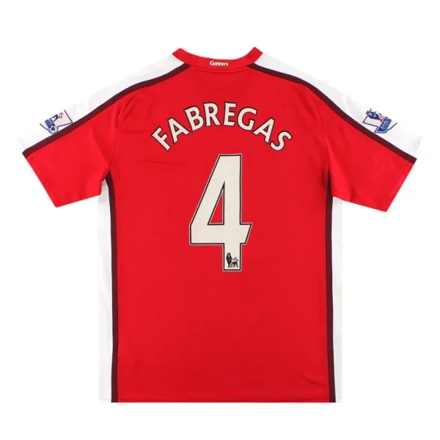 2008-10 Arsenal Nike Home Shirt Fabregas #4 *Mint* L - Arsenal / Excellent 
