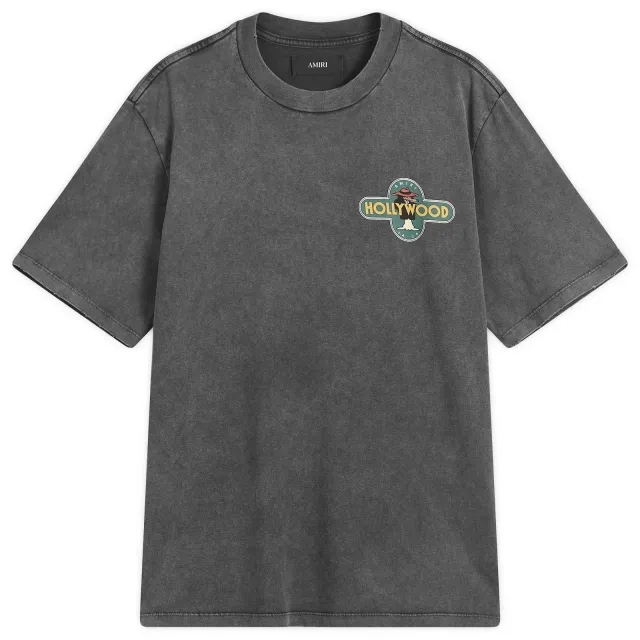 AMIRI Men's Hollywood Wolf T-Shirt Black