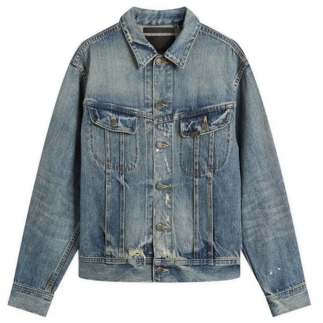 Mastercraft Union Men's Edo Vintage Denim Jacket Mid