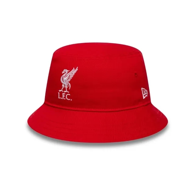 LFC New Era Liverpool CORE BUCKET Hat Red