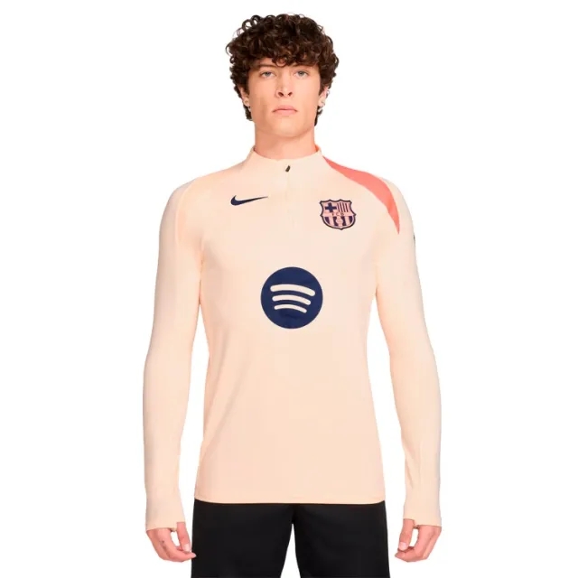Barcelona Nike Strike Drill Top - Crimson Tint