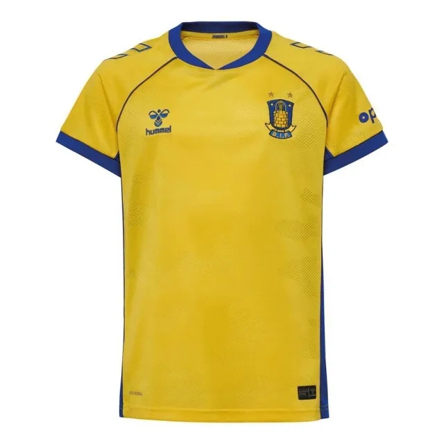 Brøndby If Home Shirt 2025/26 Kids - ['Yellow']