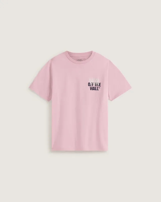 Vans - Kids Metal Wall T-Shirt (8-14 Years), Pink