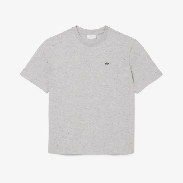 Lacoste Relaxed Fit Soft Cotton T-shirt - Grey Chine