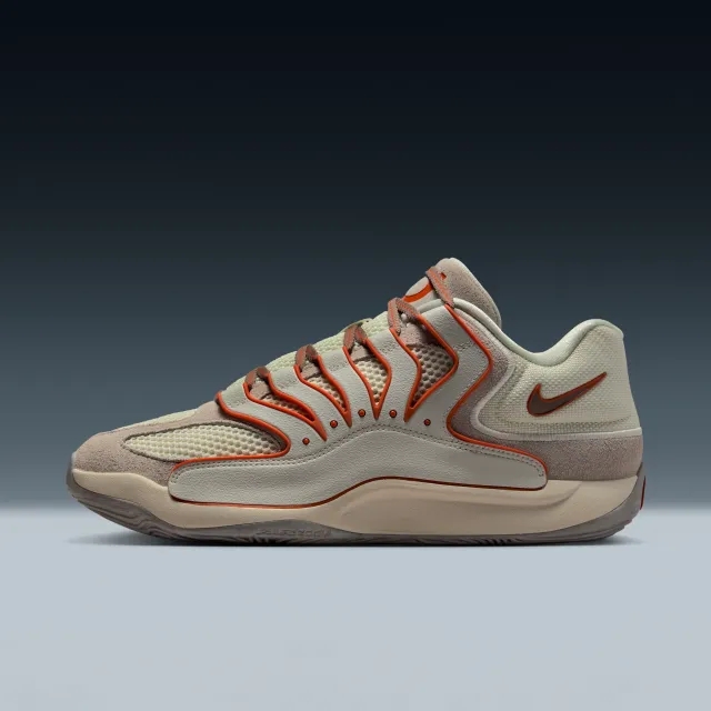Nike KD18 'Rise' Basketball Shoes - Brown