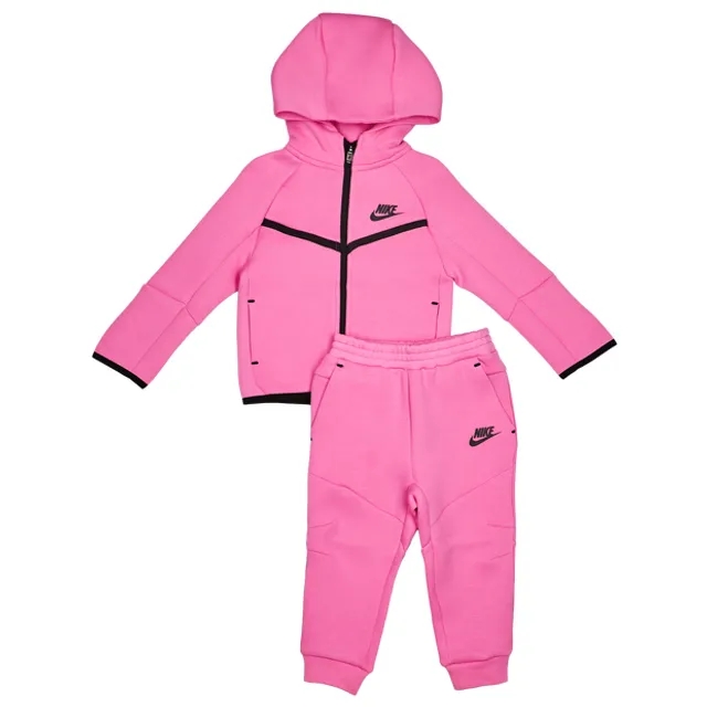Nike Tech Fleece Unisex Tracksuits - Pink