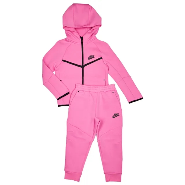 Nike Tech Fleece Unisex Tracksuits - Pink