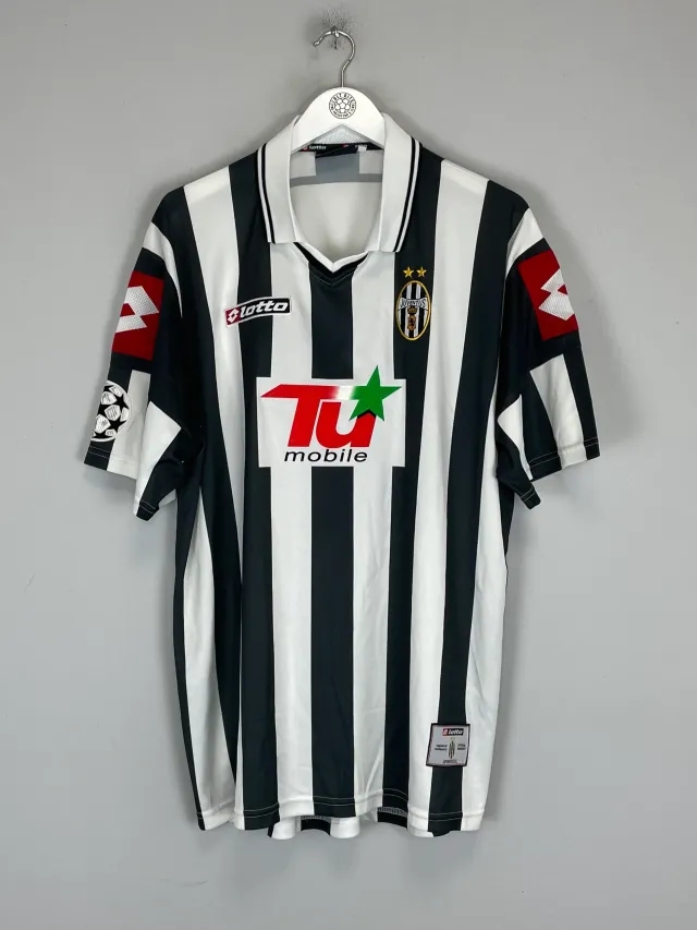 2001/02 JUVENTUS C/L EUROPEAN HOME SHIRT (XL) LOTTO | CULT KITS