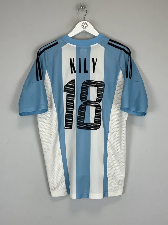 2002/04 ARGENTINA KILY #18 HOME SHIRT (L) ADIDAS | CULT KITS