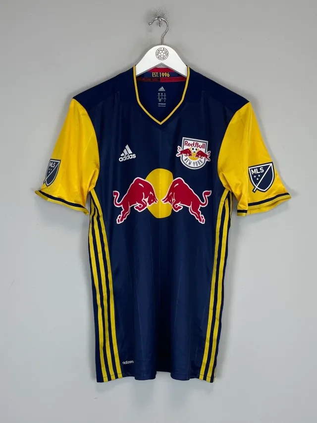 2016 NEW YORK RED BULLS *AUTHENTIC* AWAY SHIRT (M) ADIDAS | CULT KITS