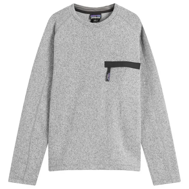 Patagonia Men's Better Sweater Crewneck Sweatshirt Stonewash