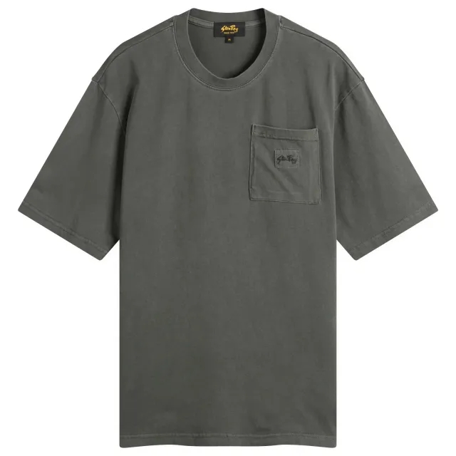 Stan Ray Men's Patch Pocket T-Shirt Washed Black