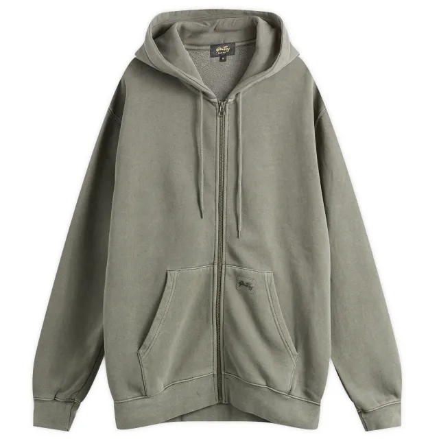 Stan Ray Men's Patch Zip Hoodie Washed Black