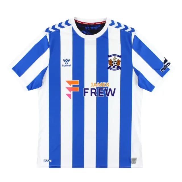 2024-25 Kilmarnock Hummel Home Shirt L - Other Scottish Clubs / Excellent 