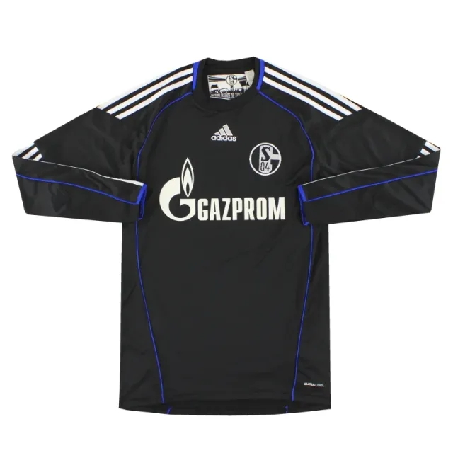 2010-12 Schalke adidas Goalkeeper Shirt L/S S - Schalke / Excellent 