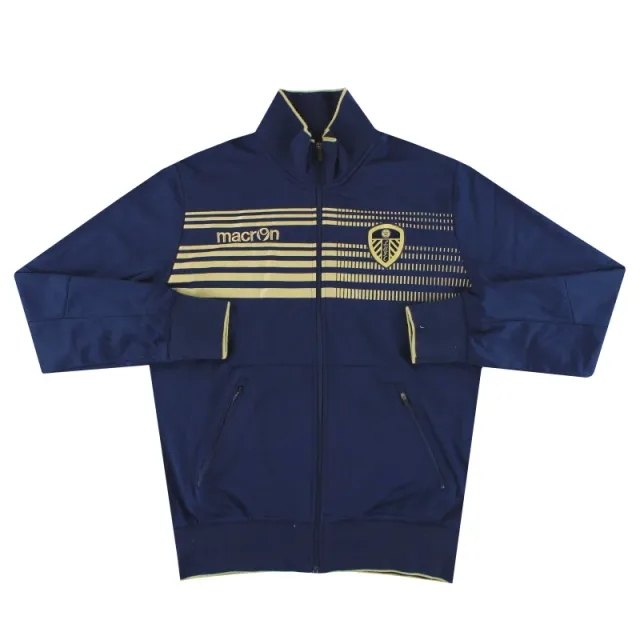 2013-14 Leeds Macron Track Jacket L - Leeds / Excellent 