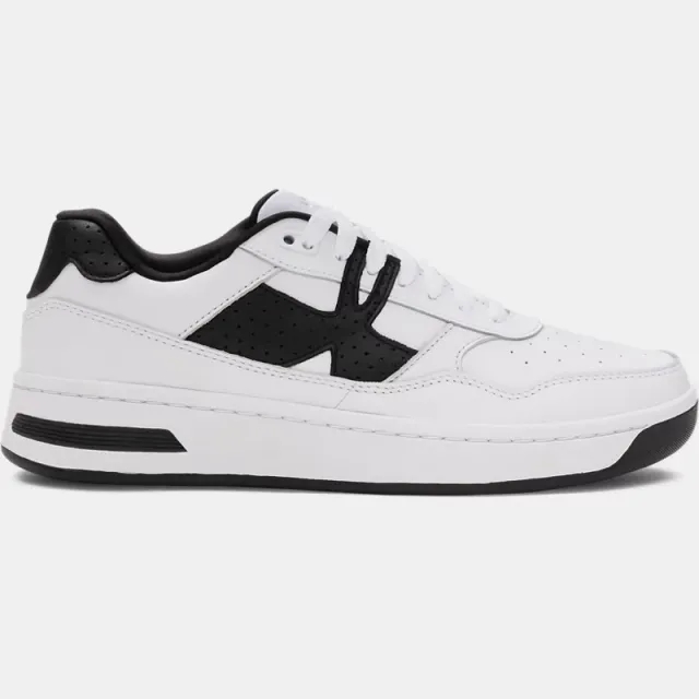 Under Armour  Court 96 White / White / Black 12