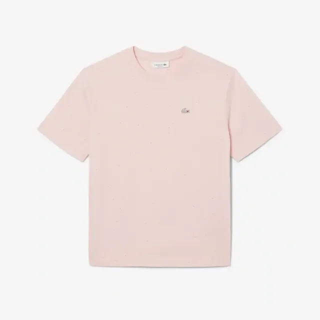 Lacoste Relaxed Fit Soft Cotton T-shirt - Light Pink