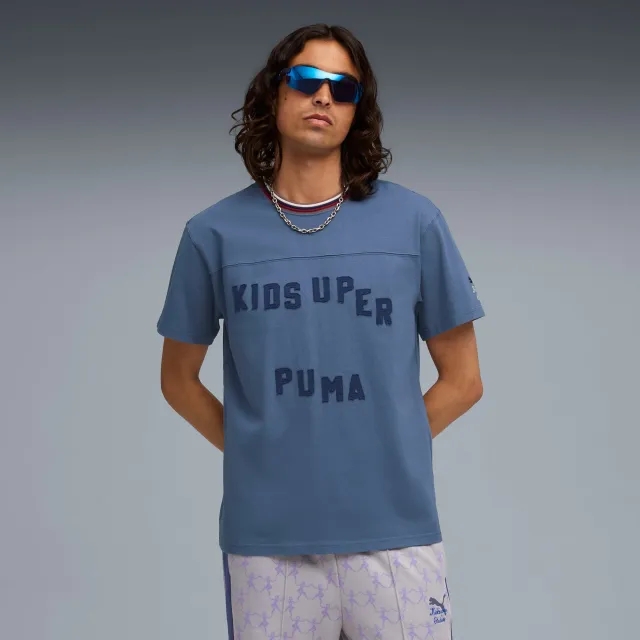 PUMA x Kidsuper Graphic T-Shirt Men, Dark Indigo, size Large