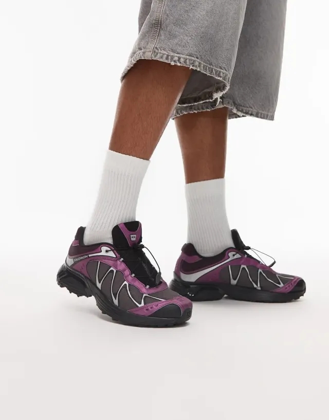 Salomon Xt-Whisper Iridescent Trainers In Purple