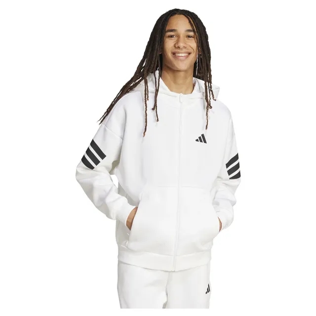 Adidas Future Icons 3 Stripes Full Zip Sweatshirt