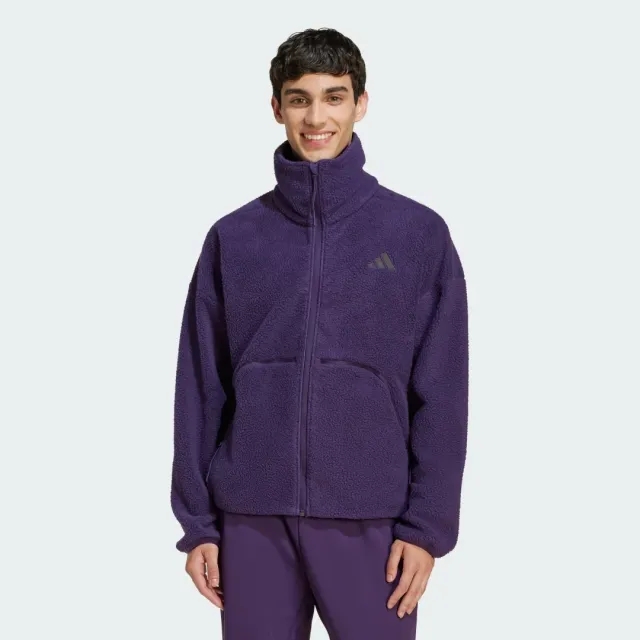 adidas City Tech High Pile Fleece Full-Zip Jacket
