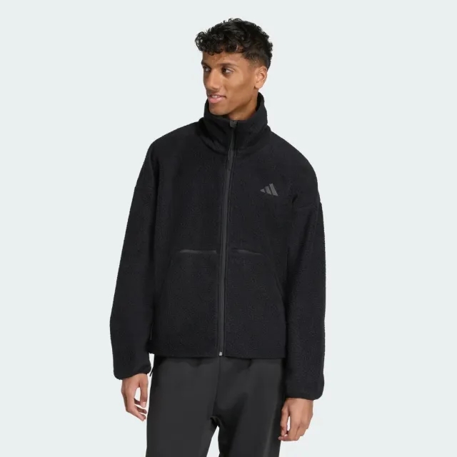 adidas City Tech High Pile Fleece Full-Zip Jacket