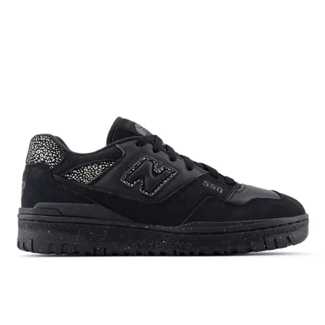 New Balance Women's BBW550 in Black/White Leather