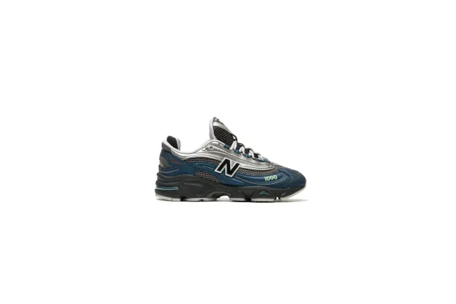 New Balance Unisex 1000 in Blue/Grey/Green Synthetic