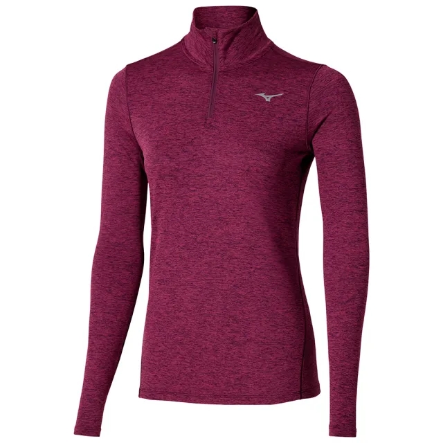 Mizuno Core Impulse Half Zip Long Sleeve T-shirt