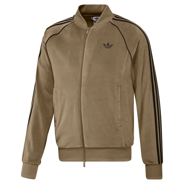 Adidas Originals Sst Adicolor Velour Tracksuit Jacket