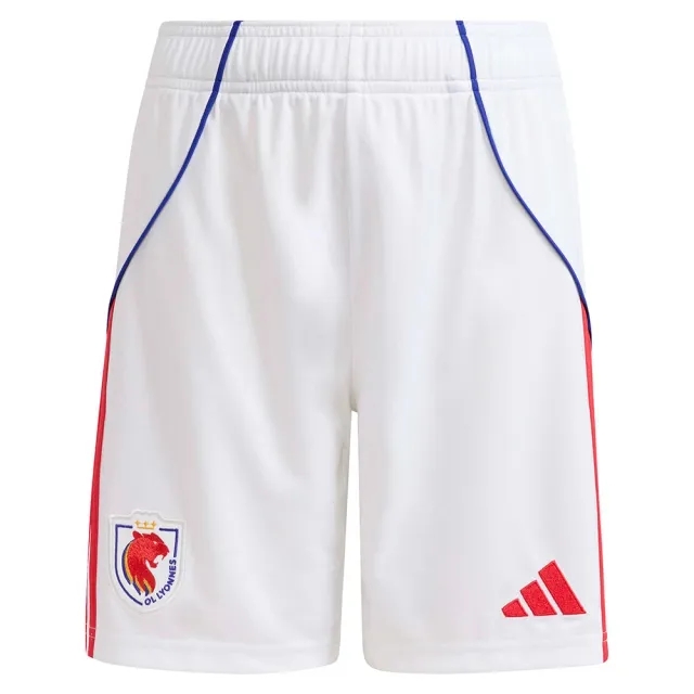 Adidas Olympique De Lyon 25/26 Women´s Team Home Junior Shorts