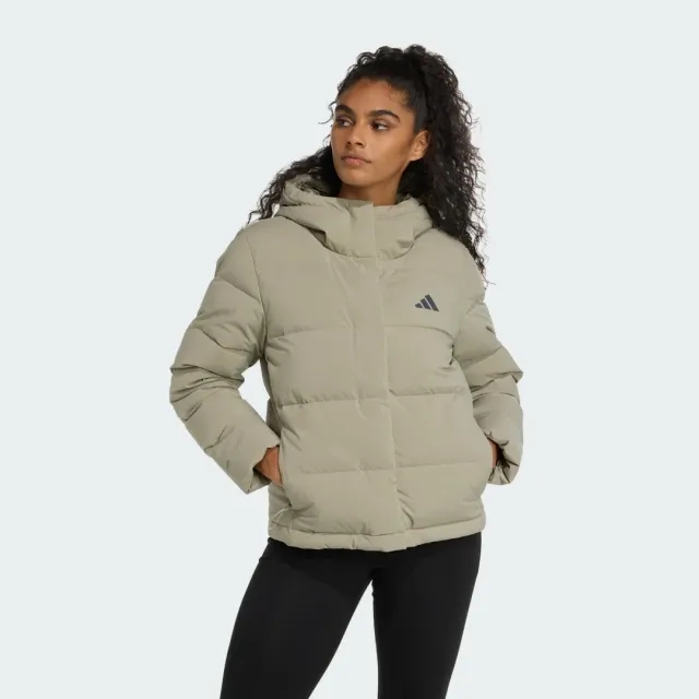 adidas Helionic CLIMAWARM Hooded Down Jacket