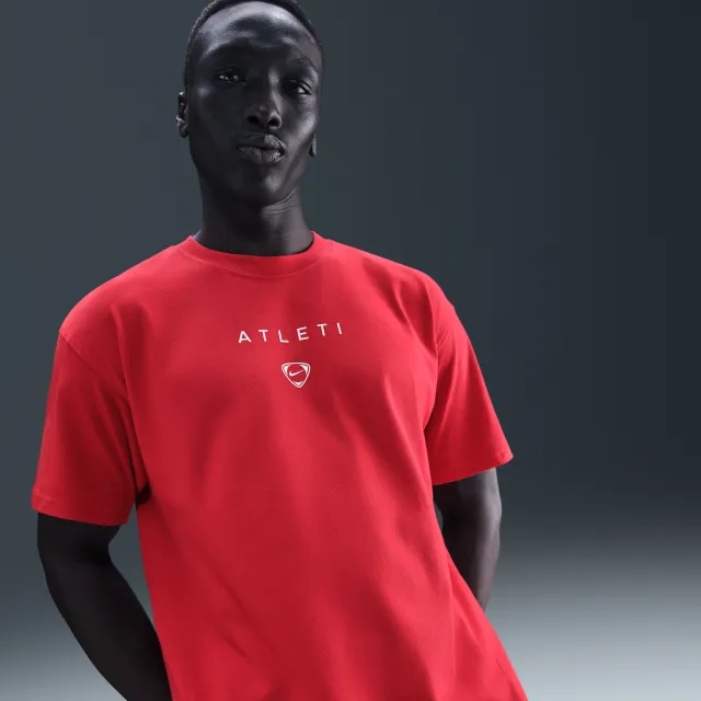 Atlético Madrid Men's Nike Total 90 Football T-Shirt - Red - Cotton