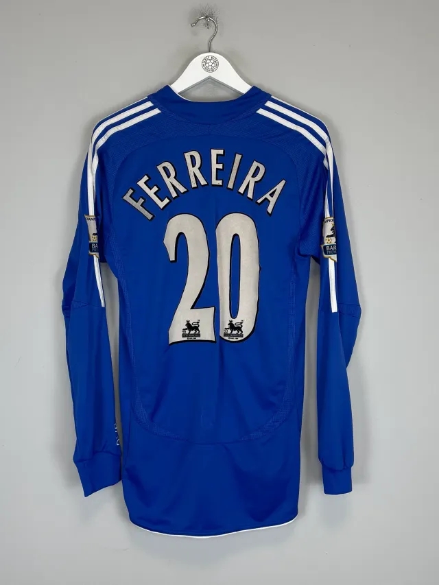 2006/08 CHELSEA FERREIRA #20 L/S HOME SHIRT (M) ADIDAS | CULT KITS