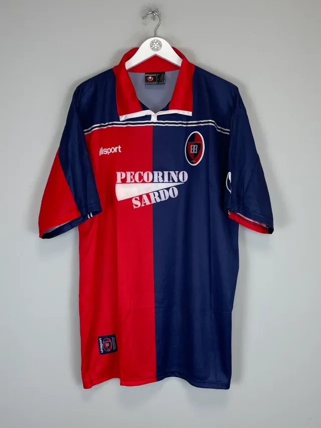 2000/01 CAGLIARI *MINT* HOME SHIRT | CULT KITS