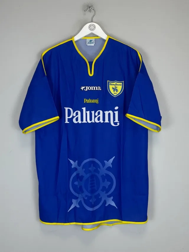 2001/02 CHIEVO VERONA *MINT* AWAY SHIRT (XL) JOMA| CULT KITS