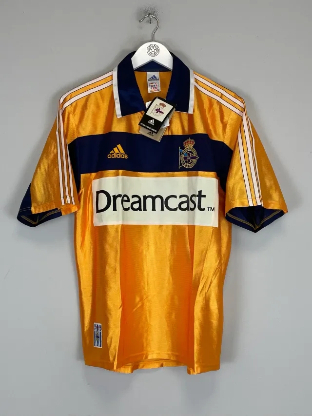 2000/01 DEPORTIVO LA CORUNA *BNWT* AWAY SHIRT (M) ADIDAS | CULT KITS