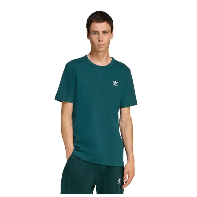 Adidas Originals Trefoil Essentials Waffle Short Sleeve T-shirt