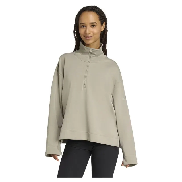Adidas All Szn Soft Lux Half Zip Sweatshirt