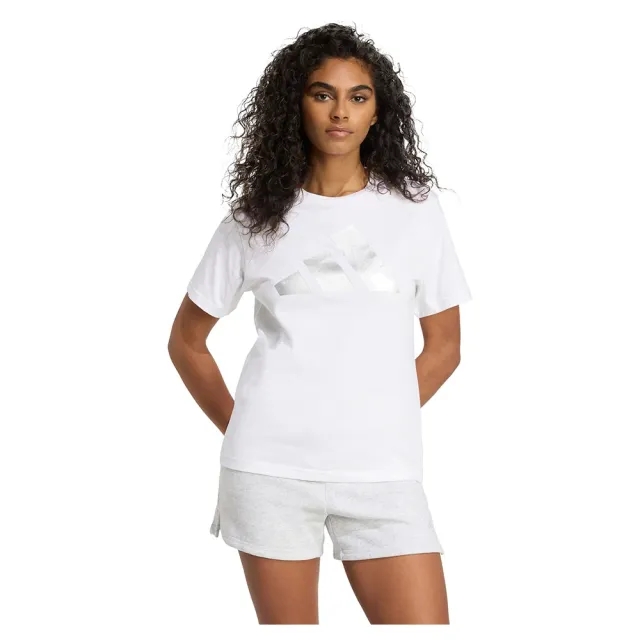 Adidas Holiday Metallic Graphic Short Sleeve T-shirt