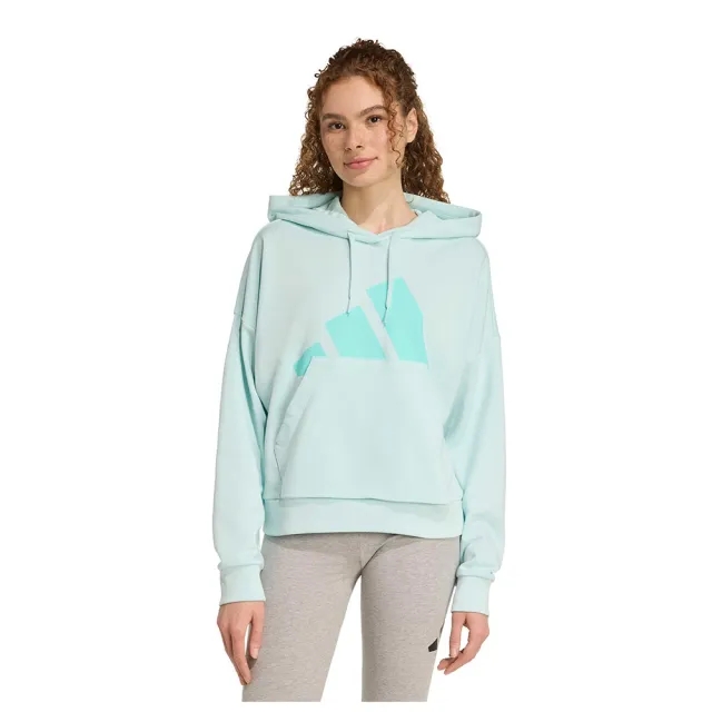 Adidas Essentials Big Logo French Terry Loose Hoodie