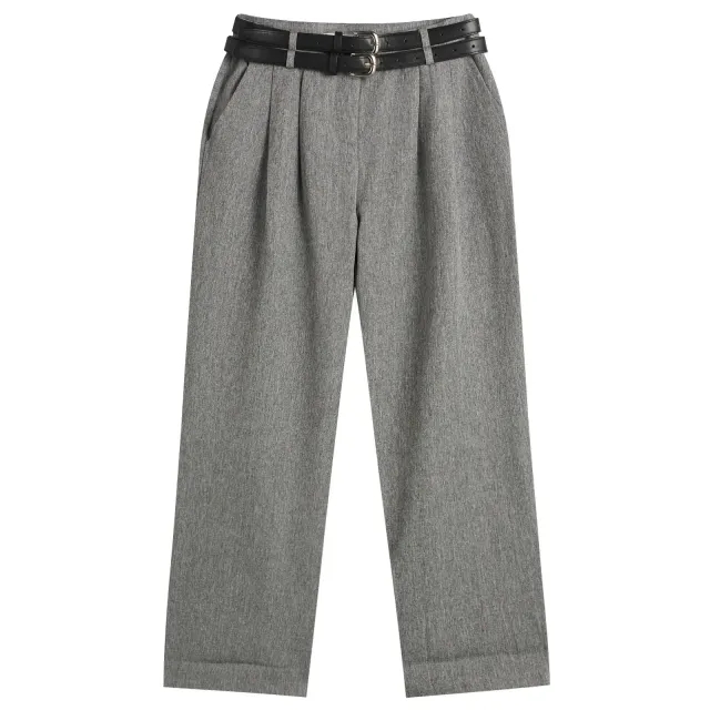 4th & Reckless Women's Mira Trousers Dark Grey