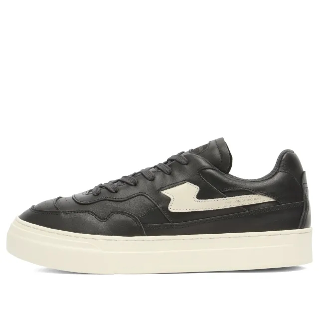 Stepney Workers Club Men's OMNI Pearl S-Strike Leather Black Cream