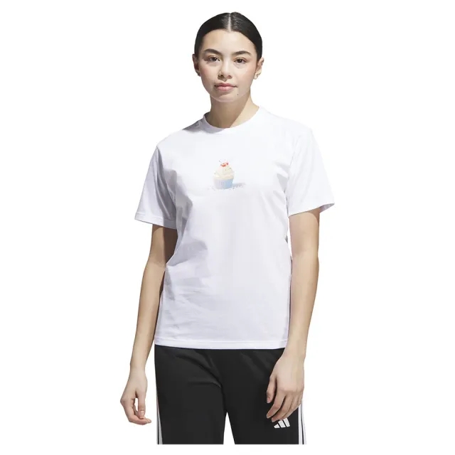 Adidas Seasonal Essentials Cupcake Graphic Short Sleeve T-shirt